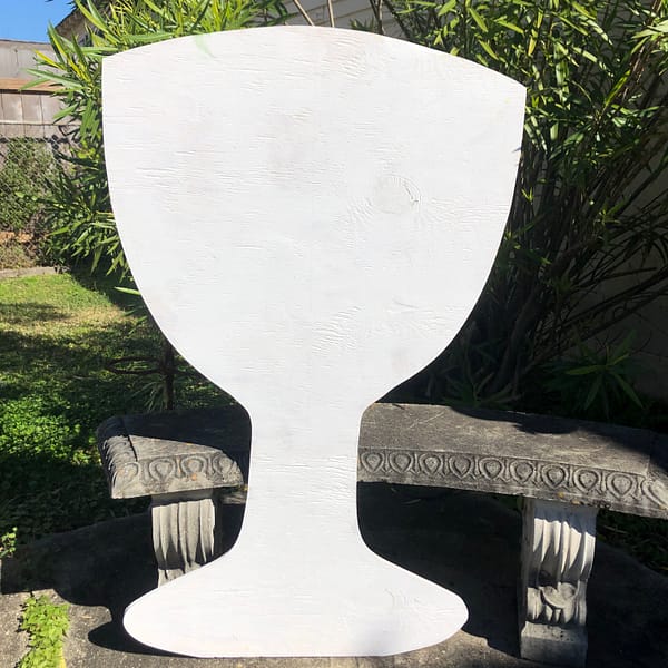 Mardi Gras Yard Art - Blank Glass Decoration